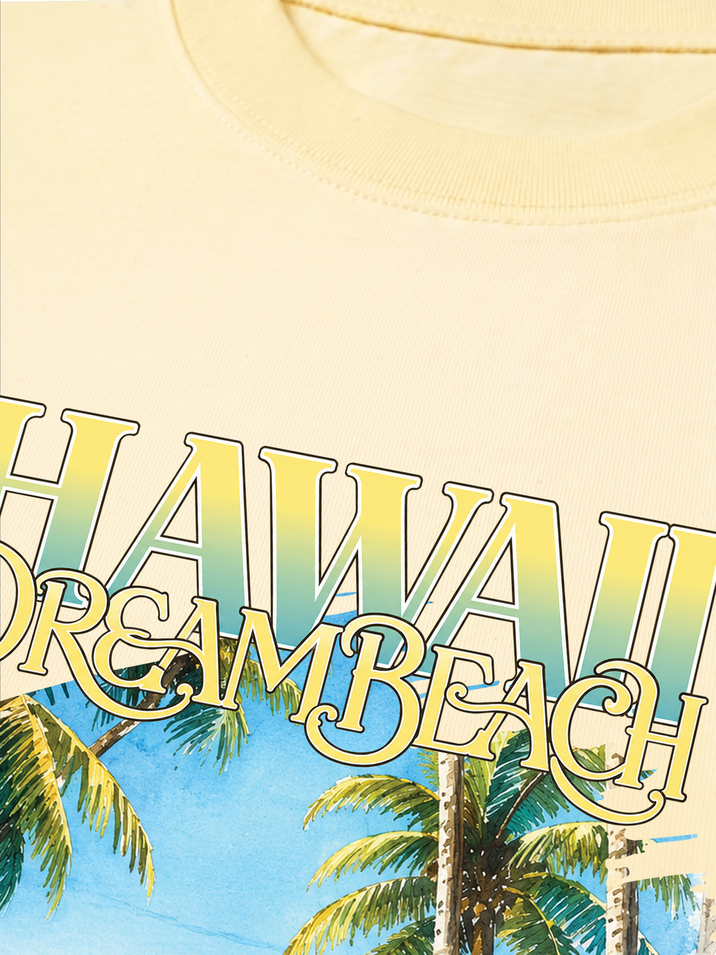 Áo Thun Relaxed Fit Hawaii
