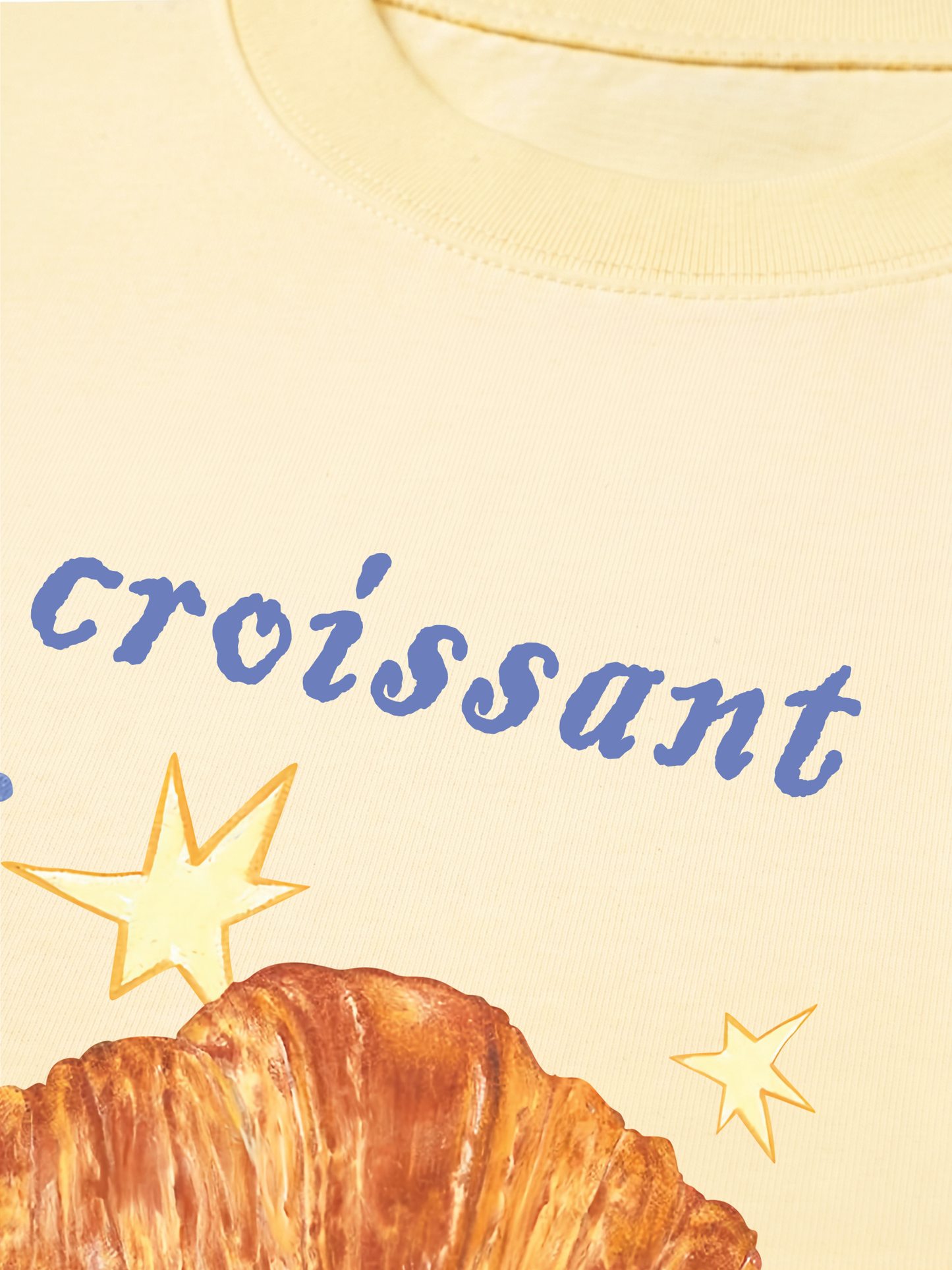 Áo Thun Relaxed Fit Croissant