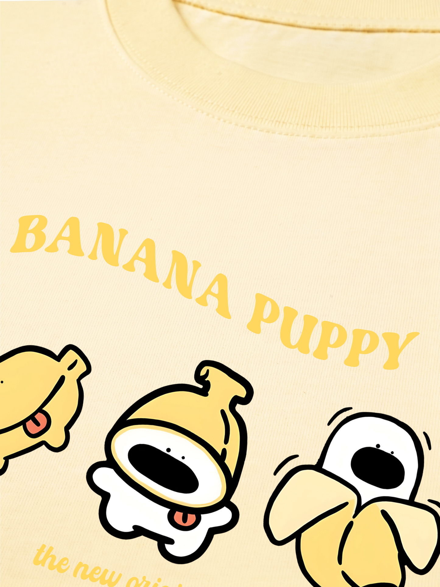 Áo Thun Relaxed Fit Banana Puppy