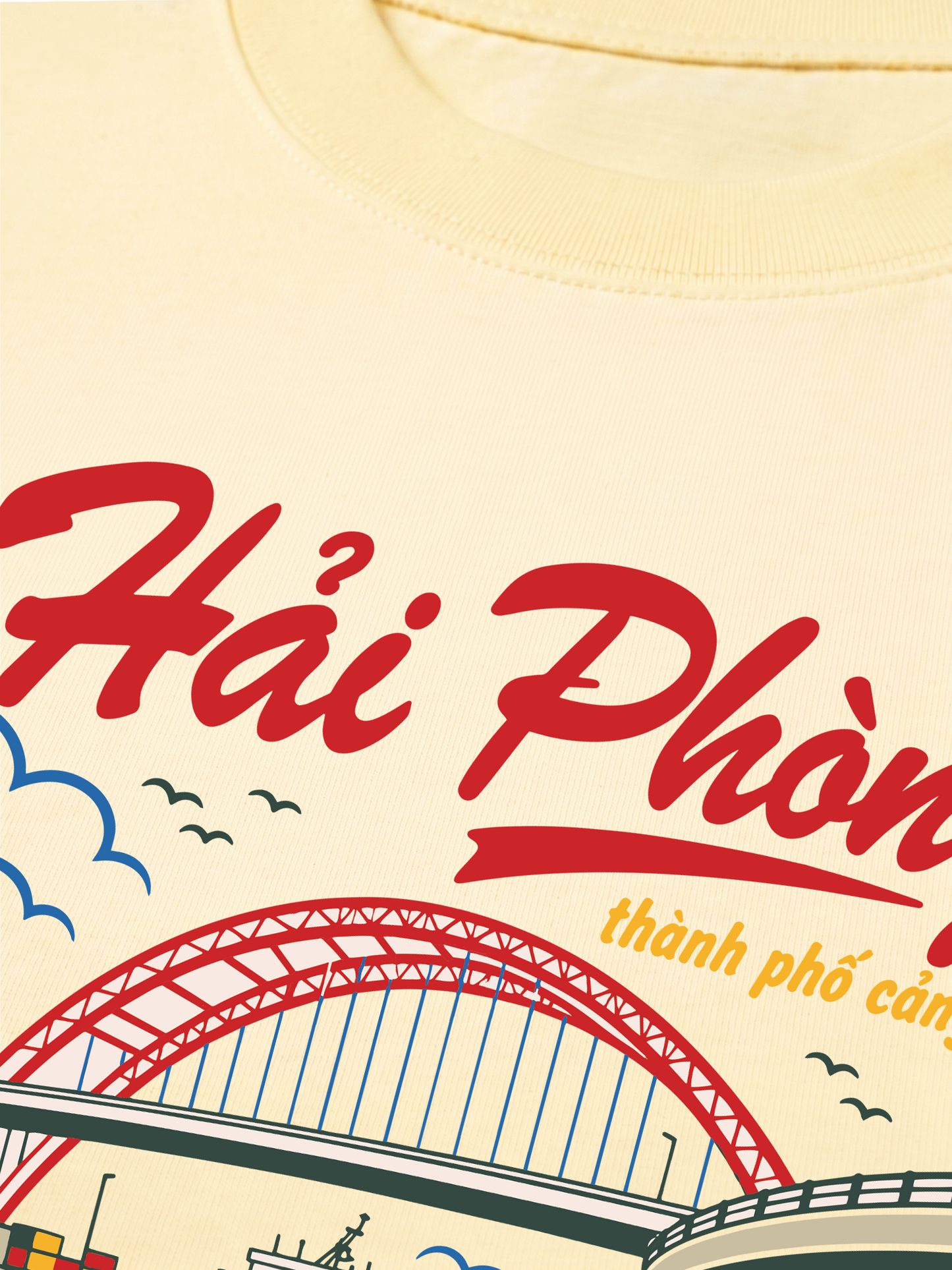 Áo Thun Relaxed Fit Hải Phòng Thành Phố Cảng