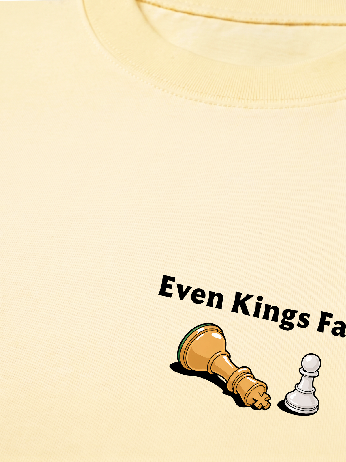Áo Thun Relaxed Fit Even Kings Fall