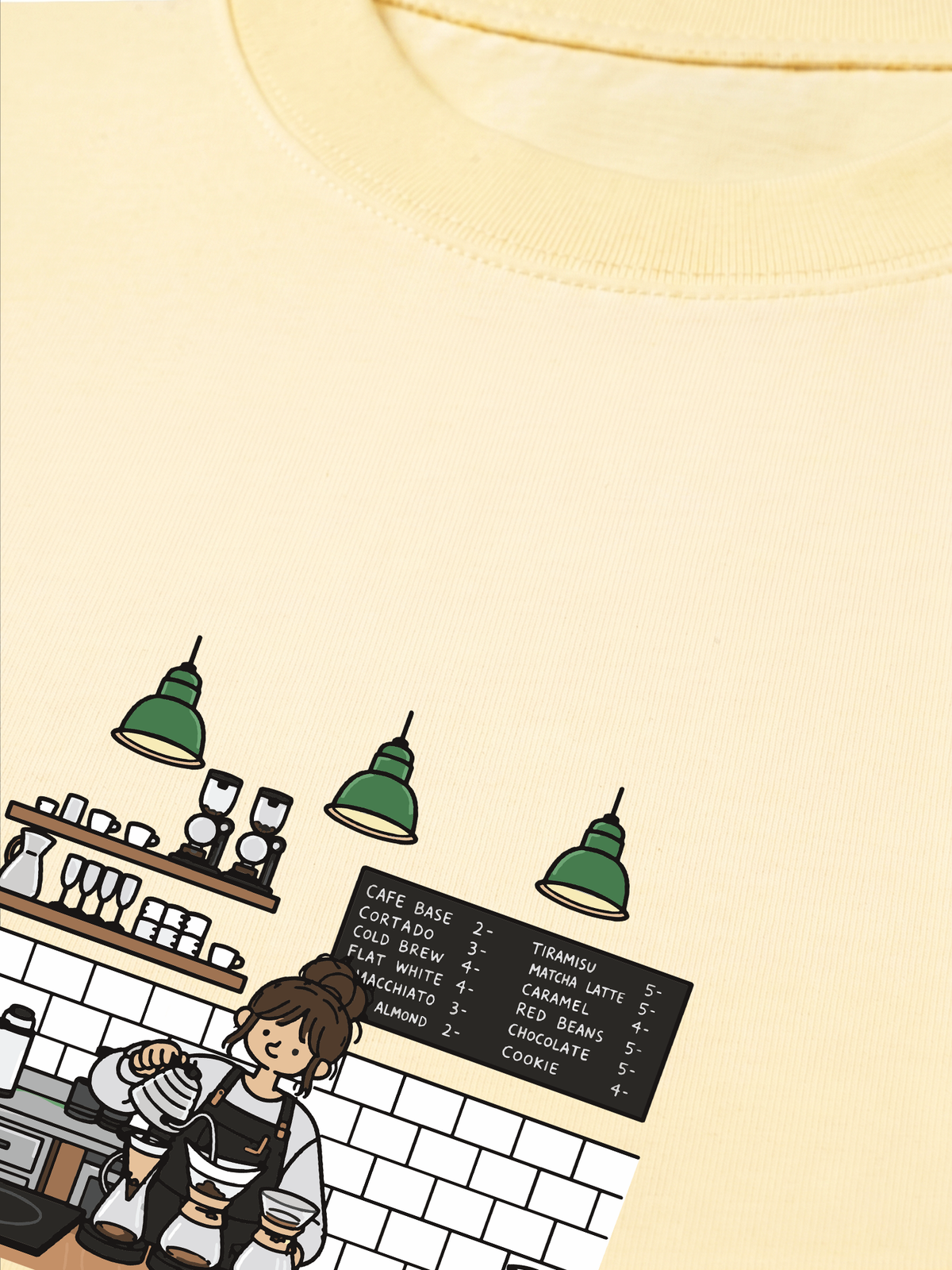 Áo Thun Relaxed Fit Cần Một Tách Cafe Tiệm Cafe