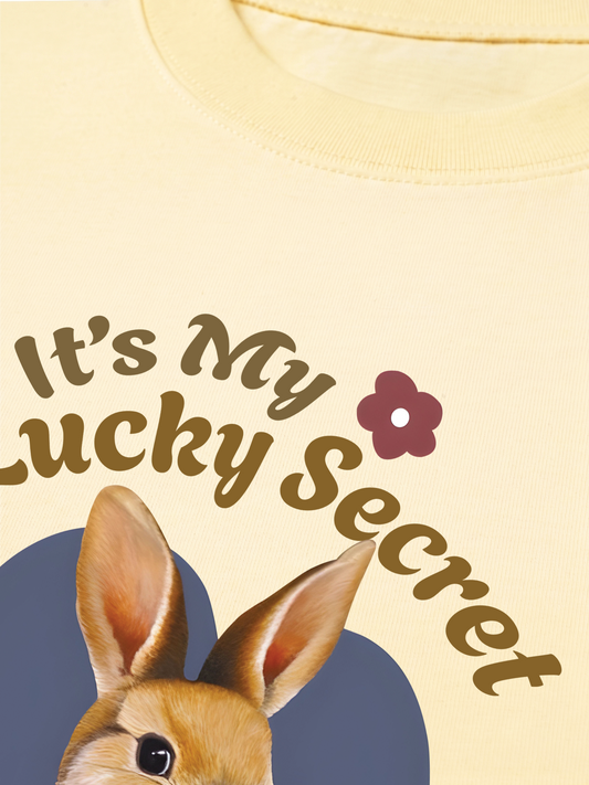 Áo Thun Relaxed Fit It's My Lucky Secret