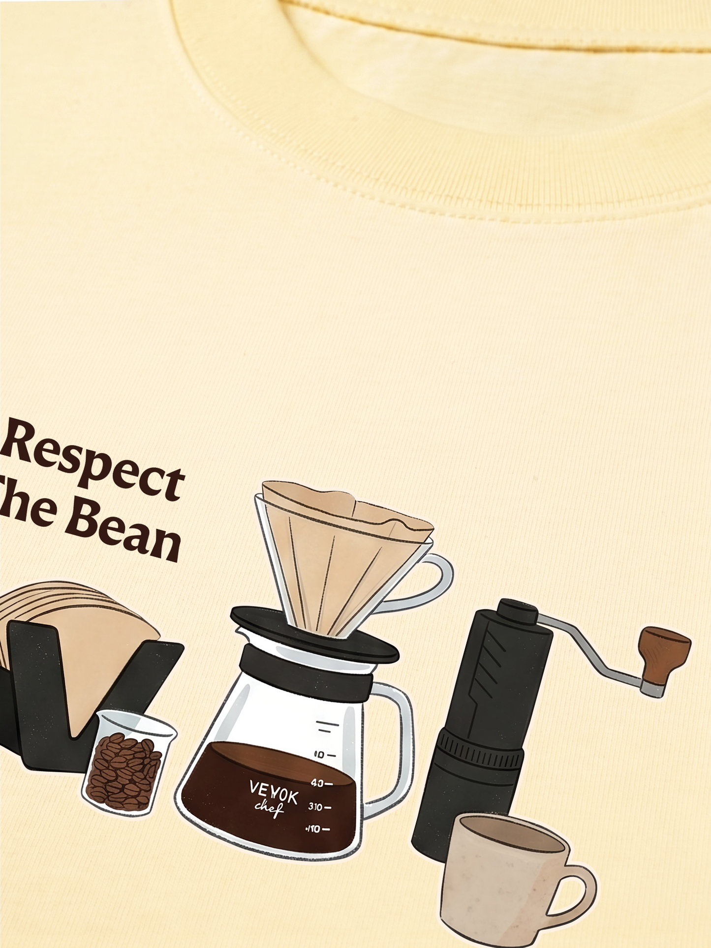 Áo Thun Relaxed Fit Respect The Bean