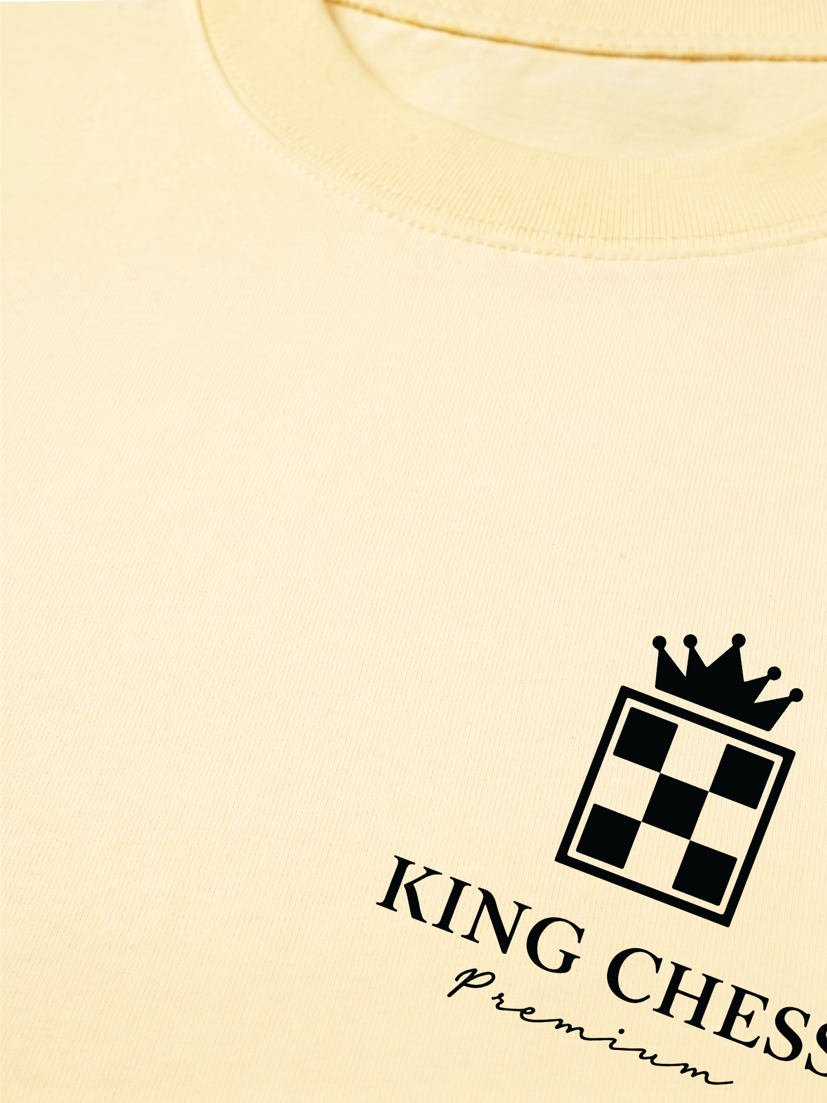 Áo Thun Relaxed Fit King Chess