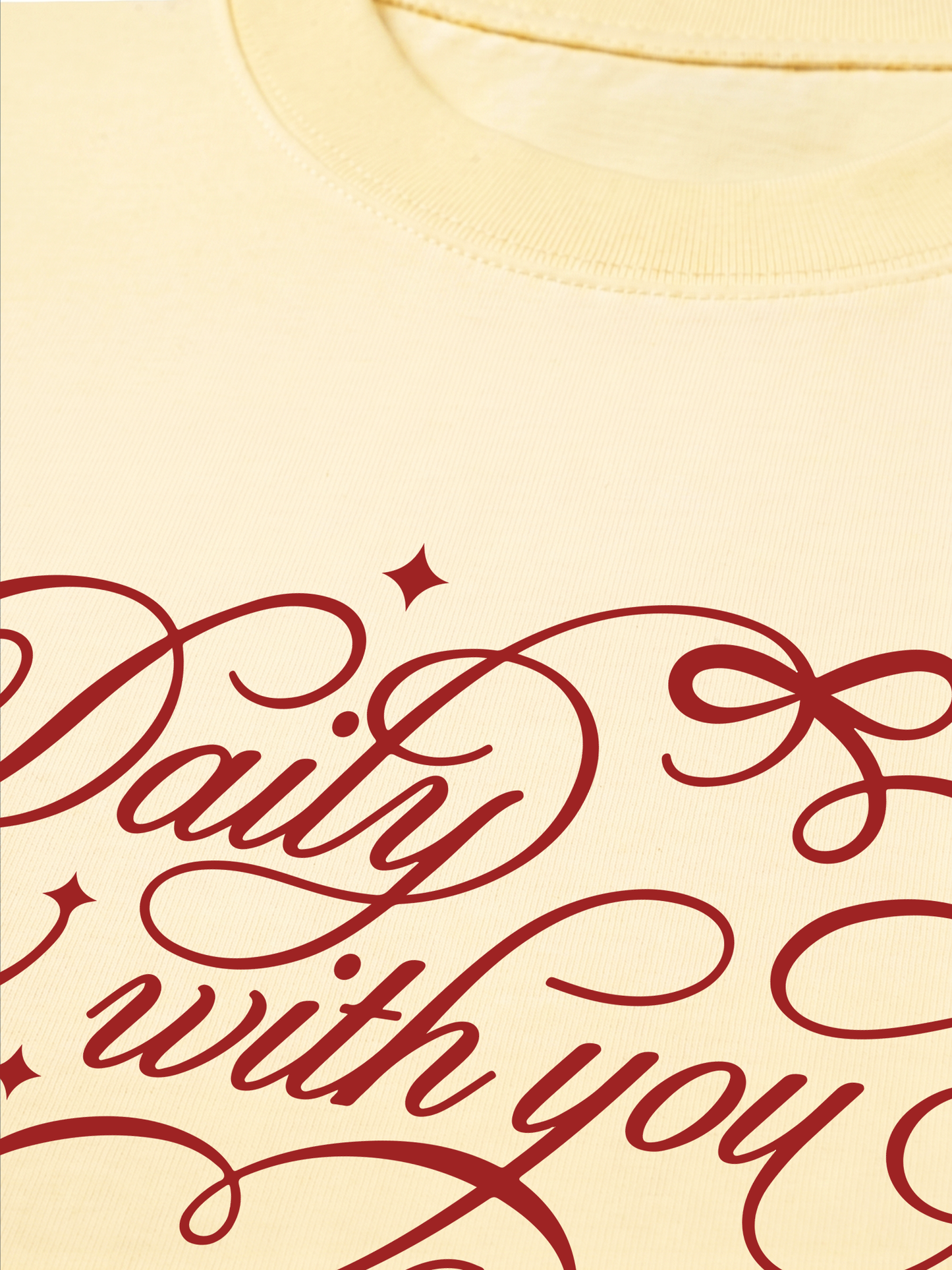 Áo Thun Relaxed Fit Daily With You