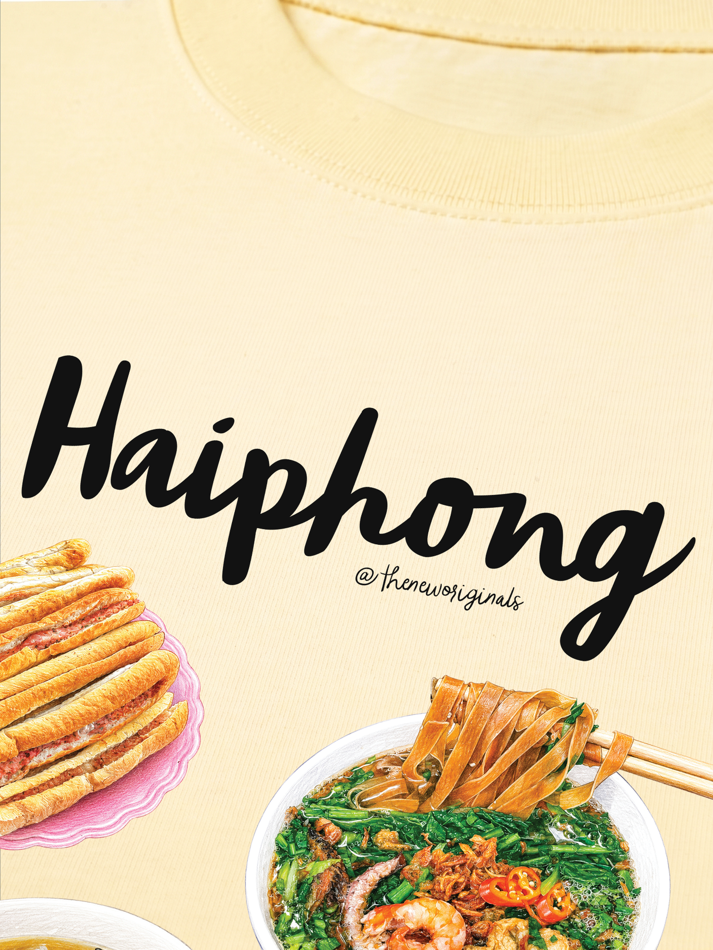 Áo Thun Relaxed Fit Hai Phong Food