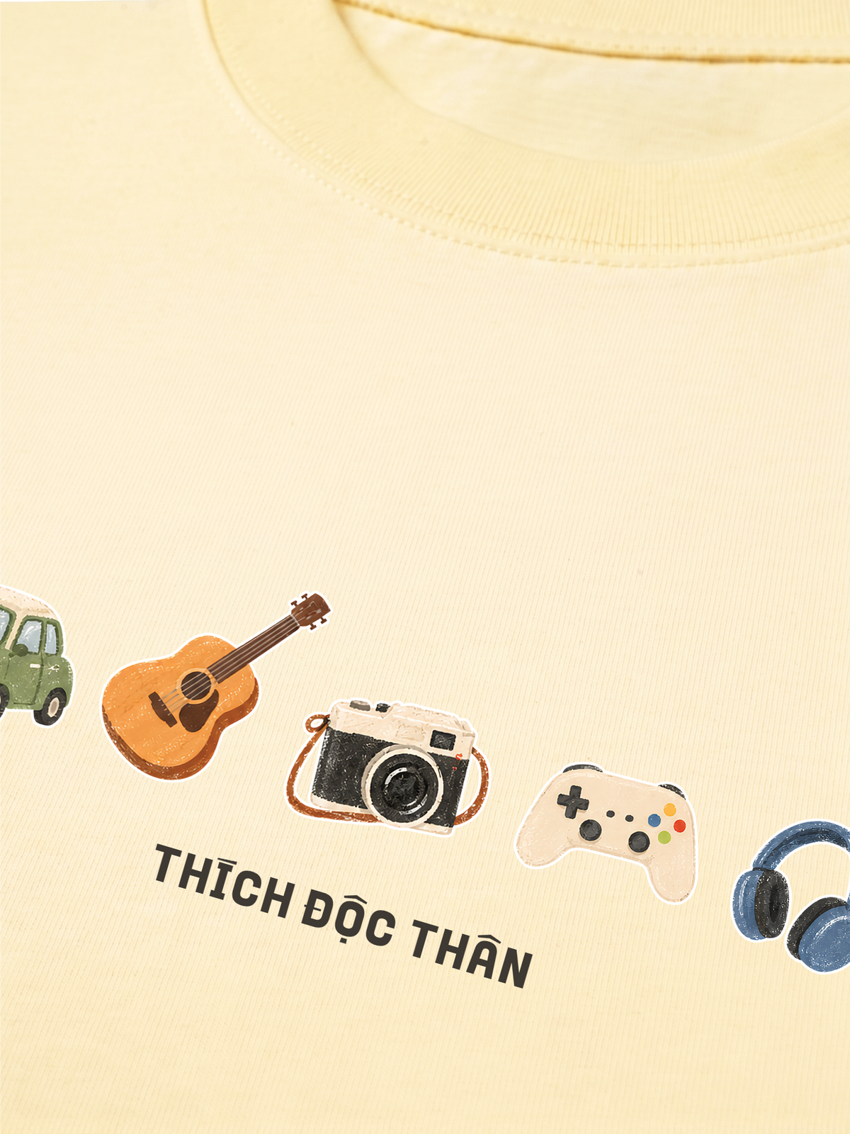 Áo Thun Relaxed Fit Thích Độc Thân 2