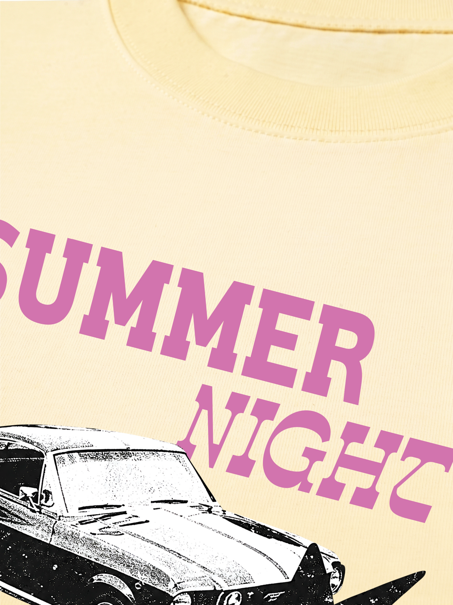 Áo Thun Relaxed Fit Summer Night