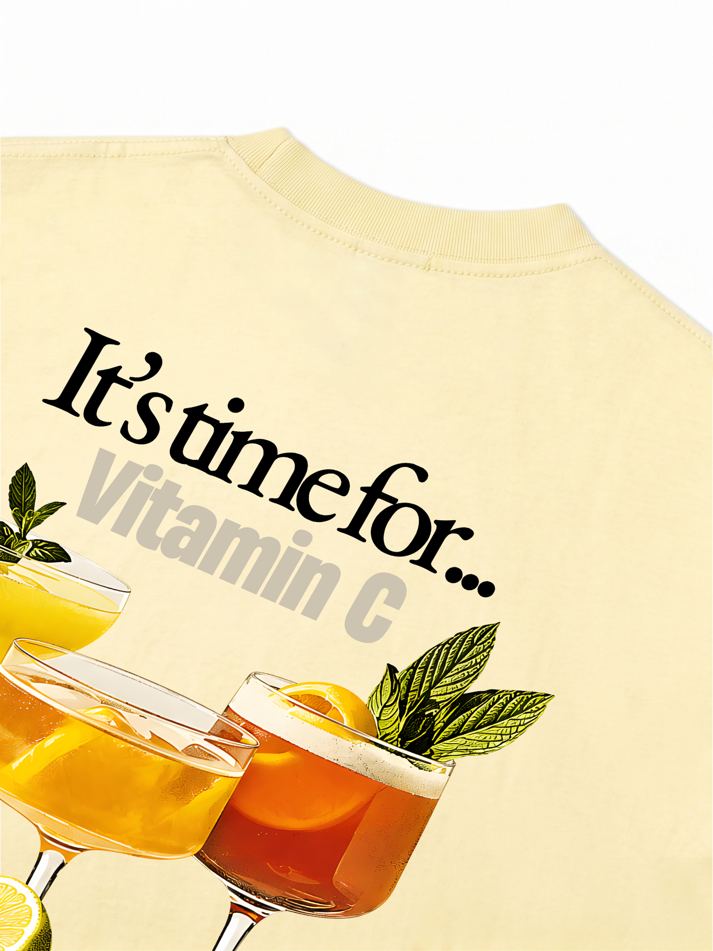 Áo Thun Relaxed Fit It Time For Vitamin C
