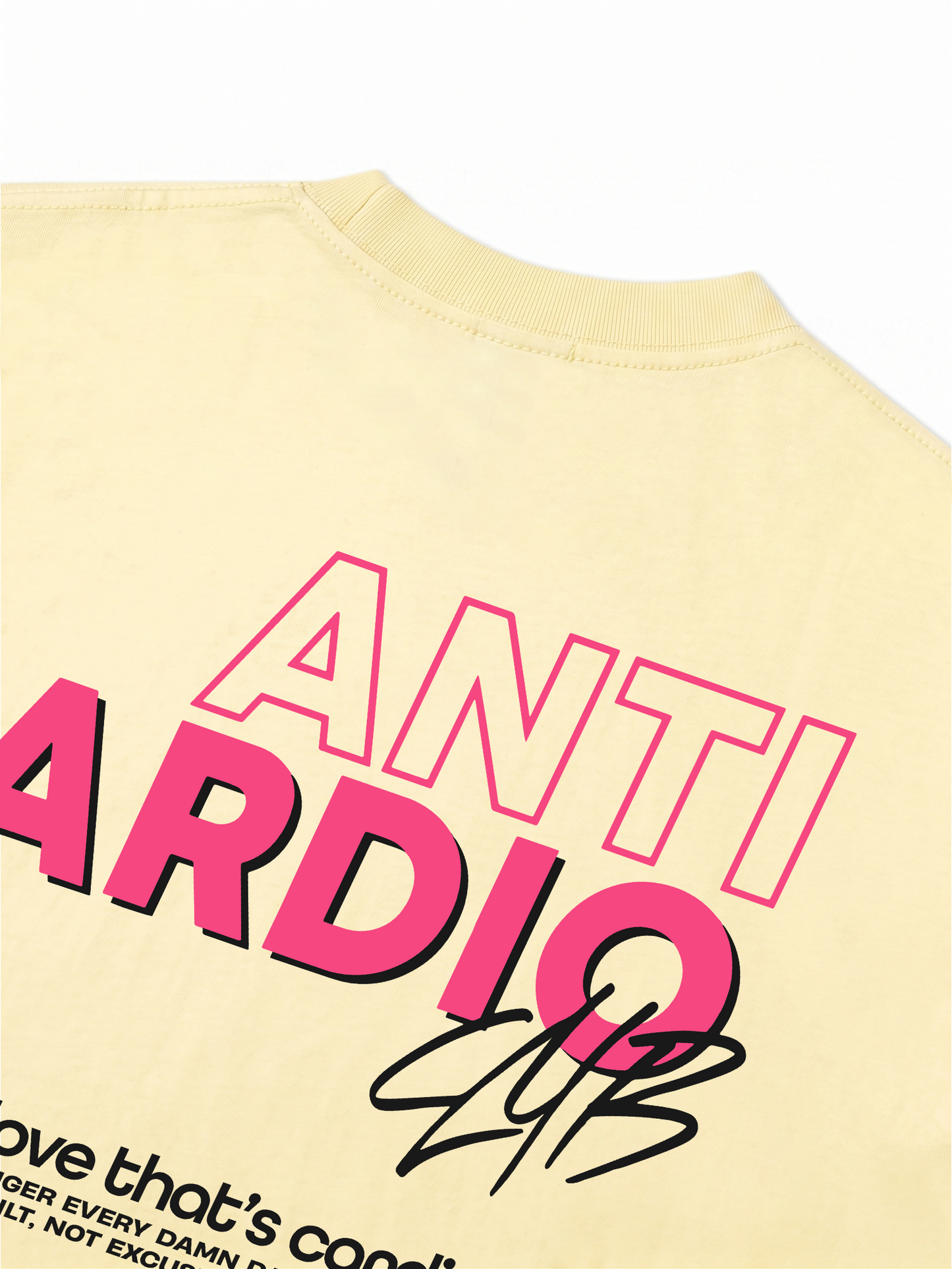 Áo Thun Relaxed Fit Anti Cardio Club