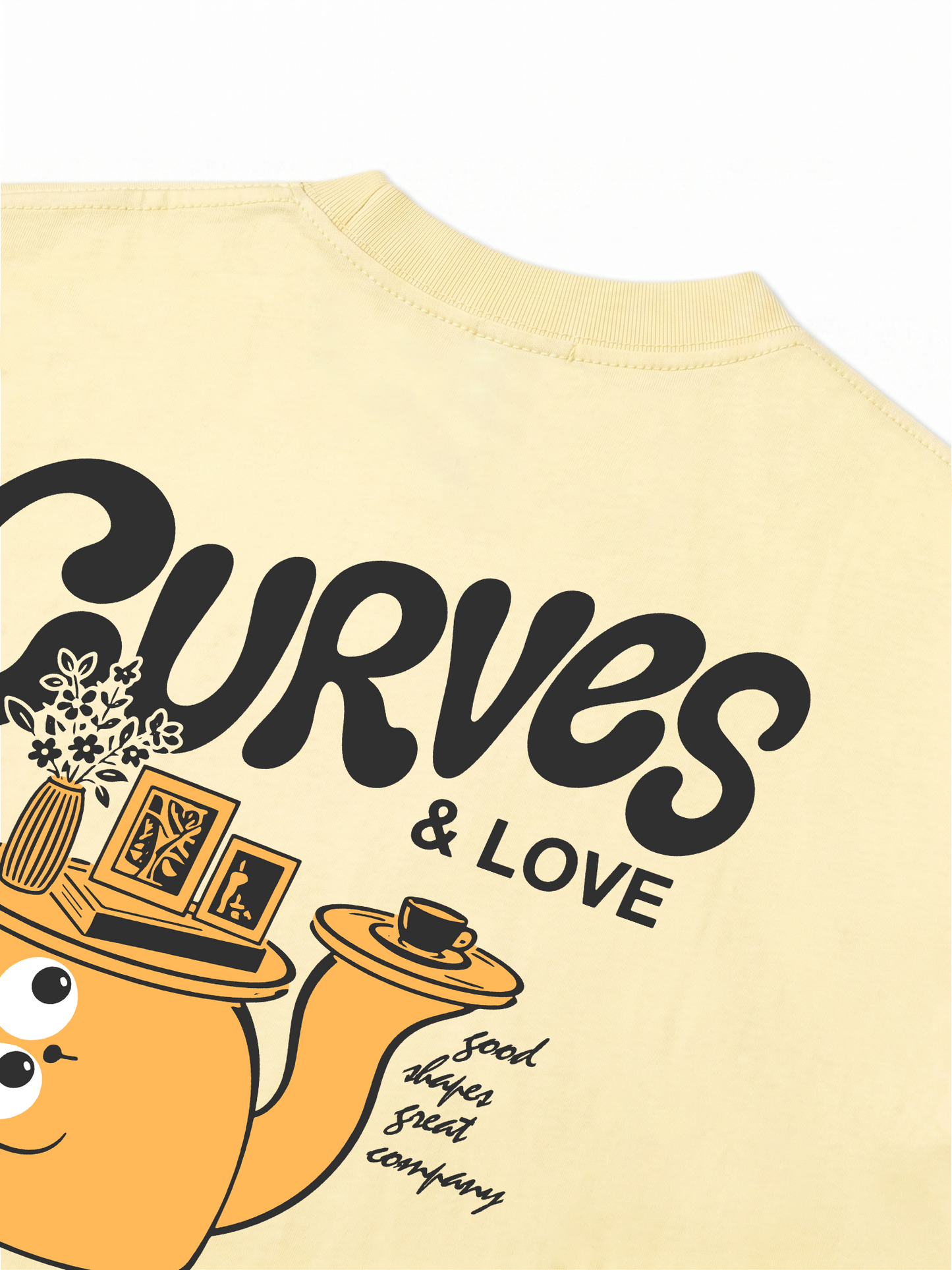 Áo Thun Relaxed Fit Curves And Love