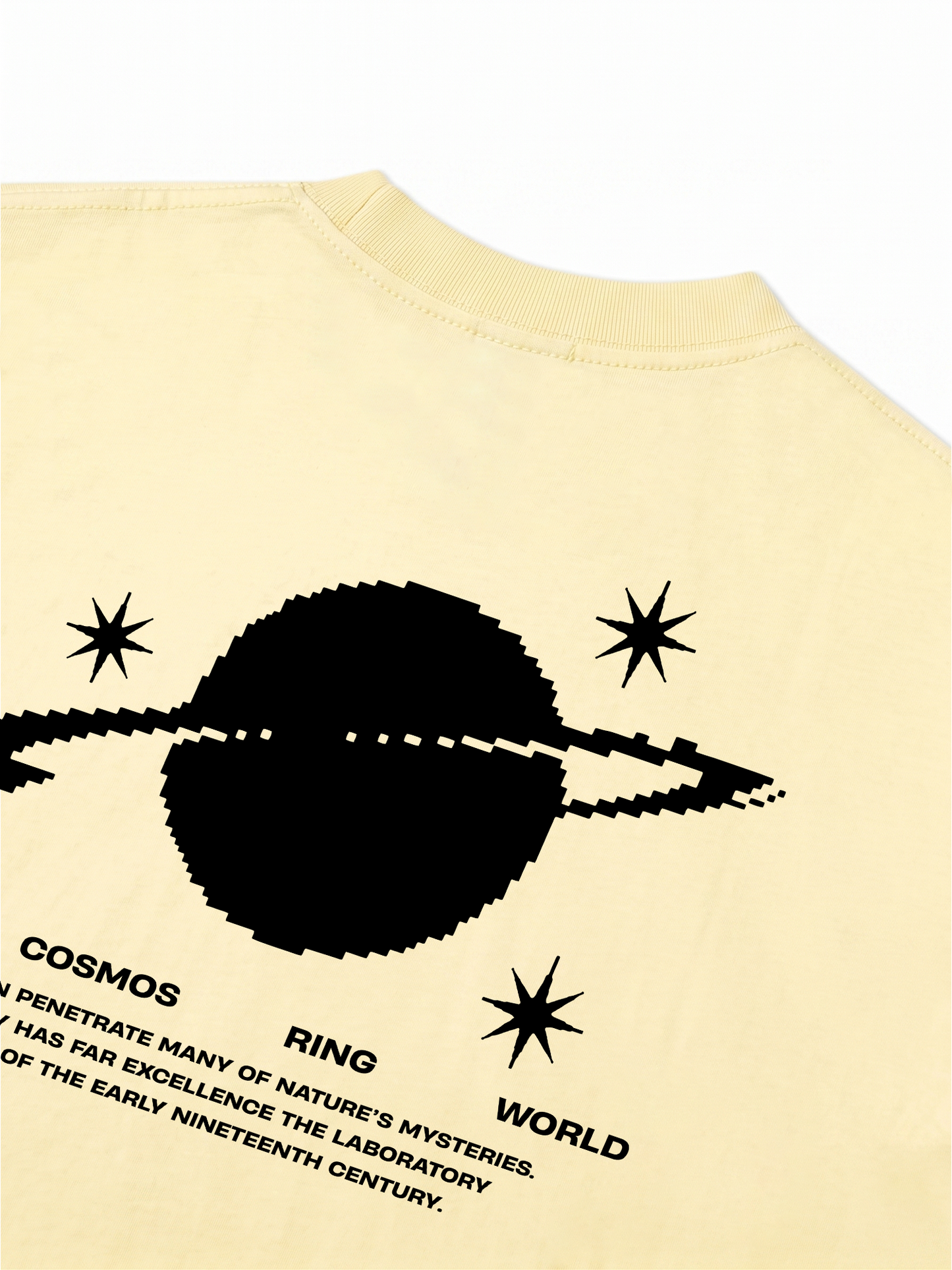 Áo Thun Relaxed Fit Saturn Cosmos Ring World