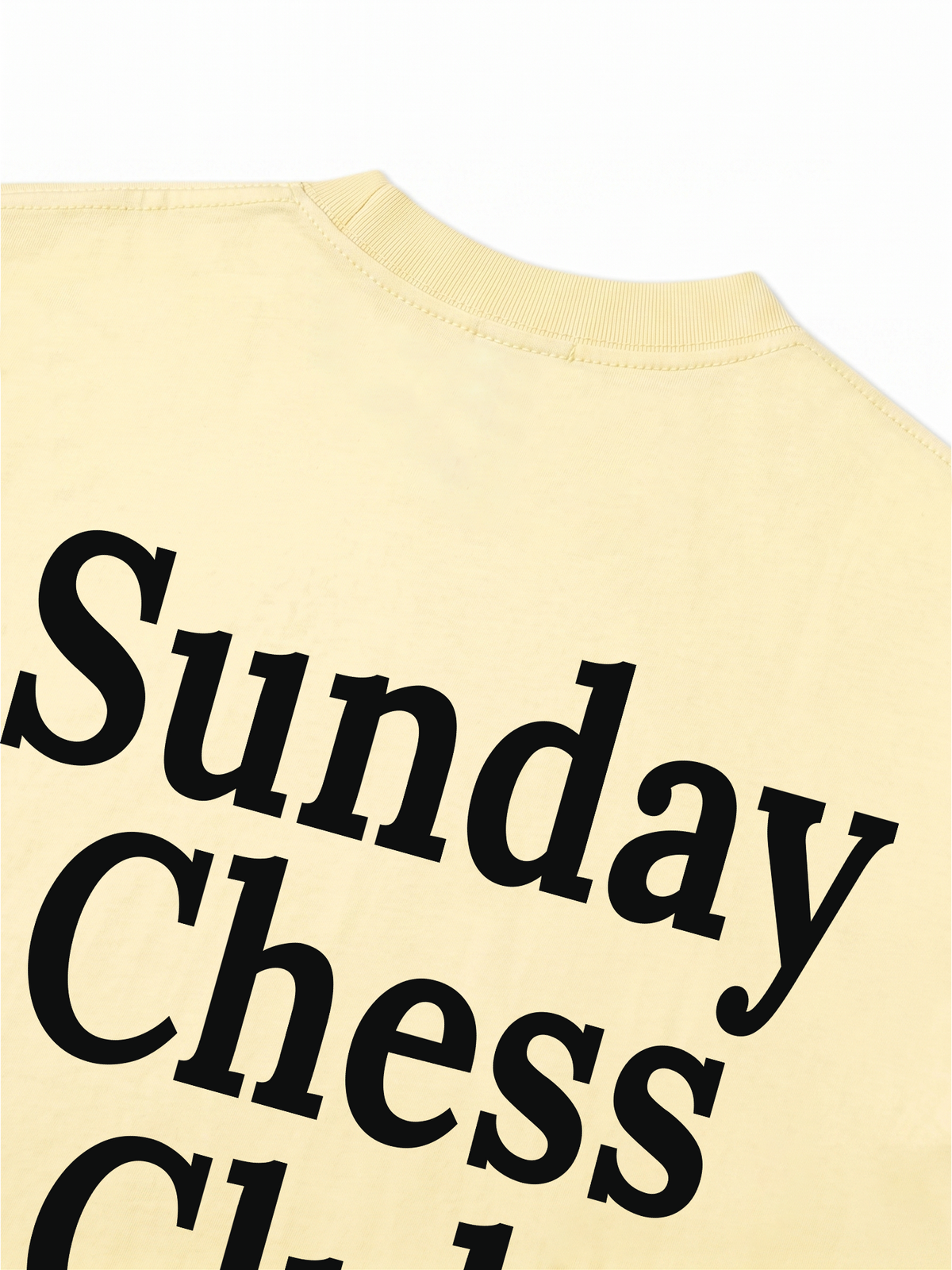 Áo Thun Relaxed Fit Sunday Chess Club