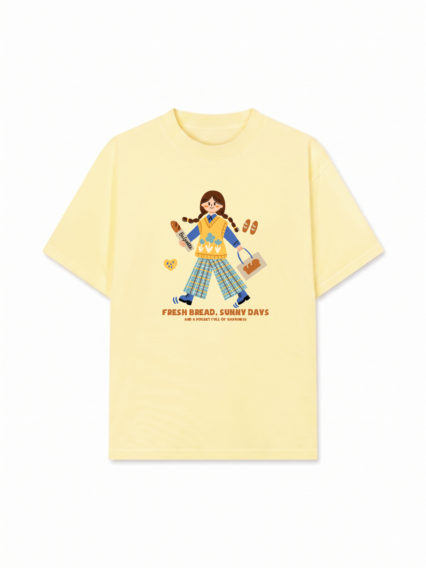 Áo Thun Relaxed Fit Bread Lover