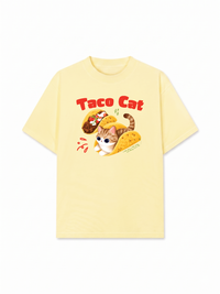 Áo Thun Relaxed Fit Taco Cat
