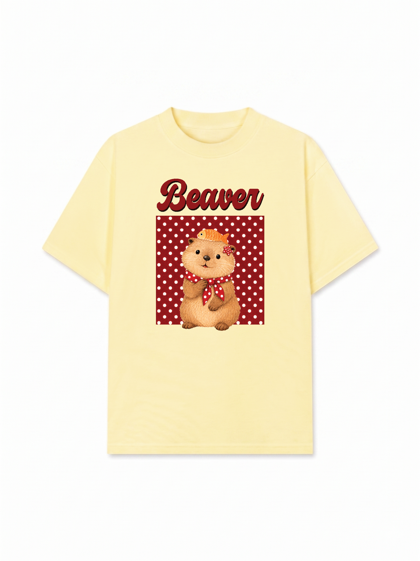 Áo Thun Relaxed Fit Animal Mood Cozy Penguin