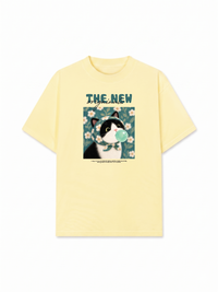 Áo Thun Relaxed Fit Daisy Mint Dream Meow