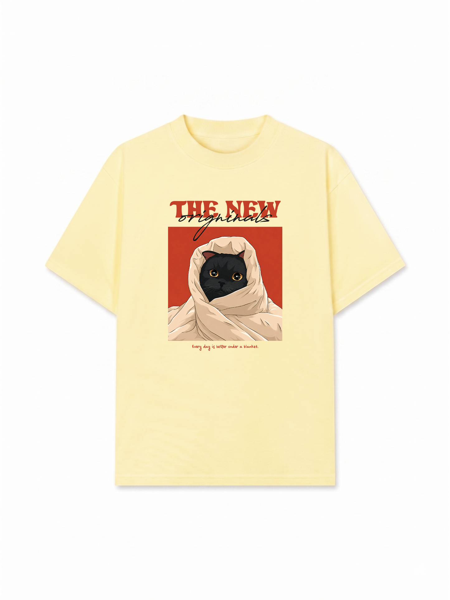 Áo Thun Relaxed Fit Soft Eclipse Meow