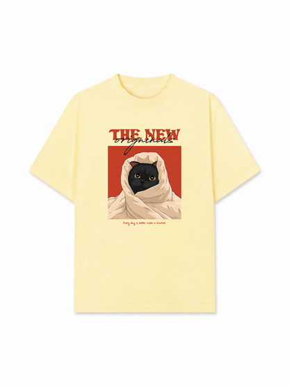 Áo Thun Relaxed Fit Soft Eclipse Meow