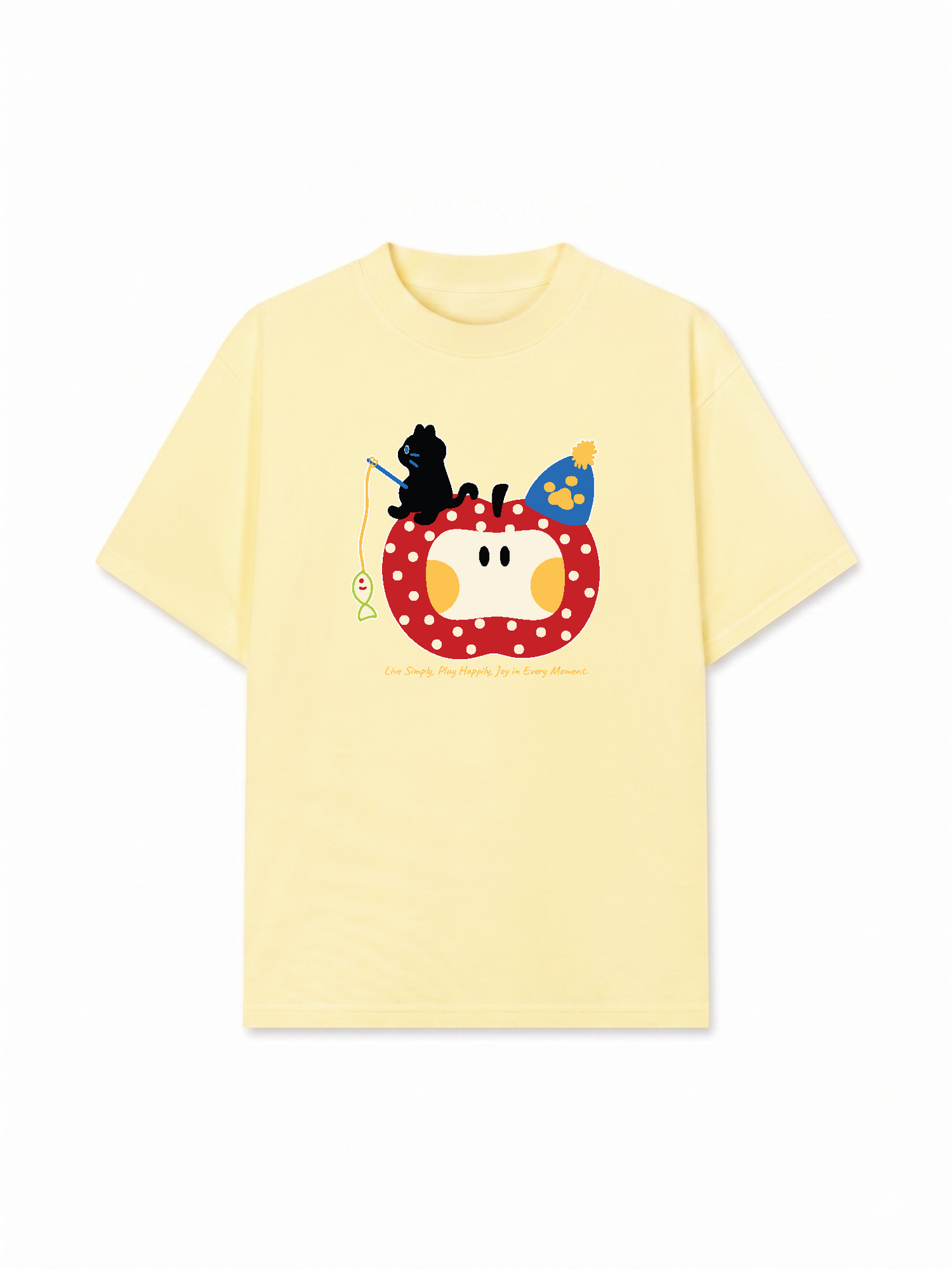 Áo Thun Relaxed Fit Le Petit Pêcheur Meow