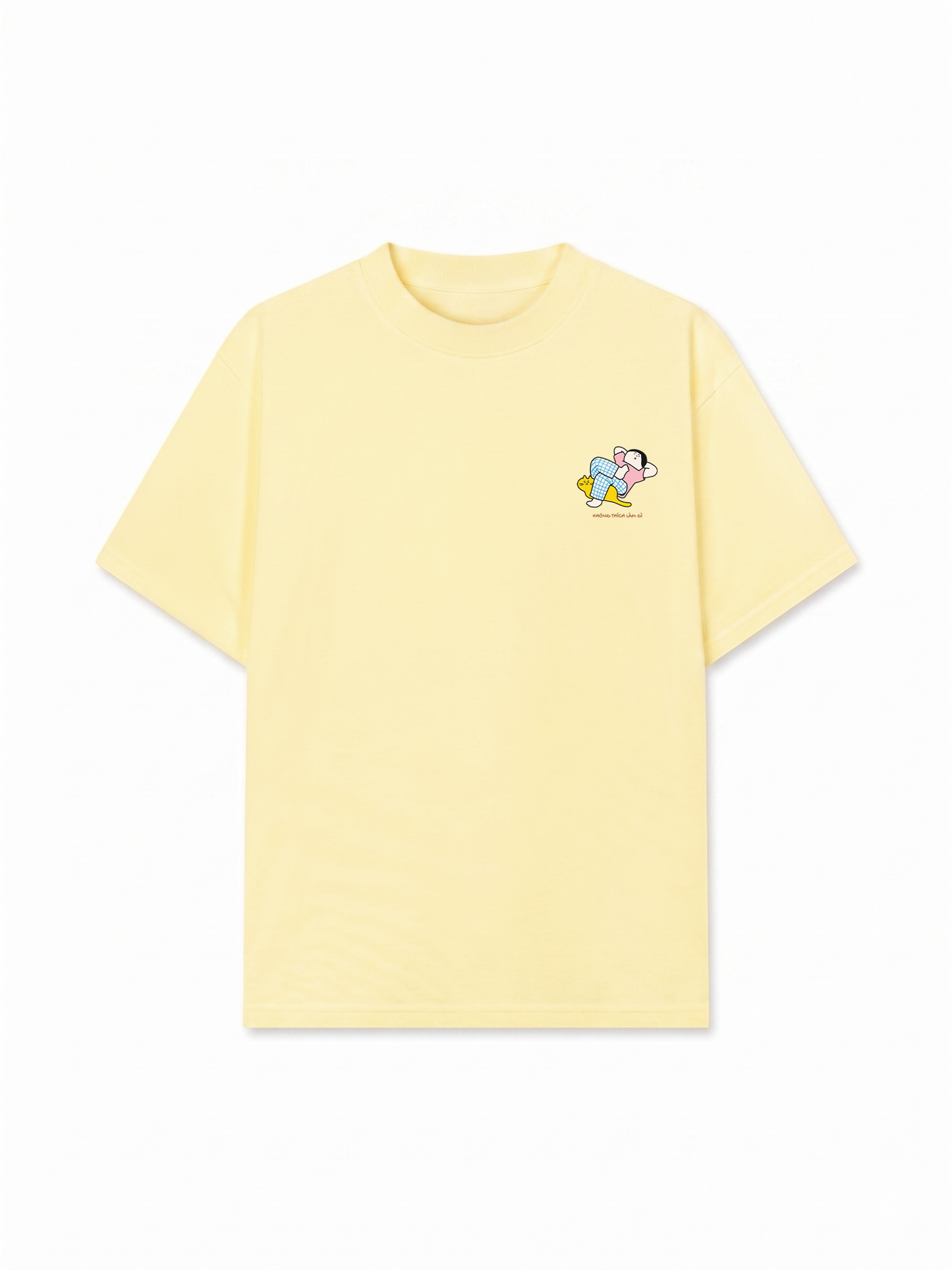 Áo Thun Relaxed Fit Không Thích Làm Gì
