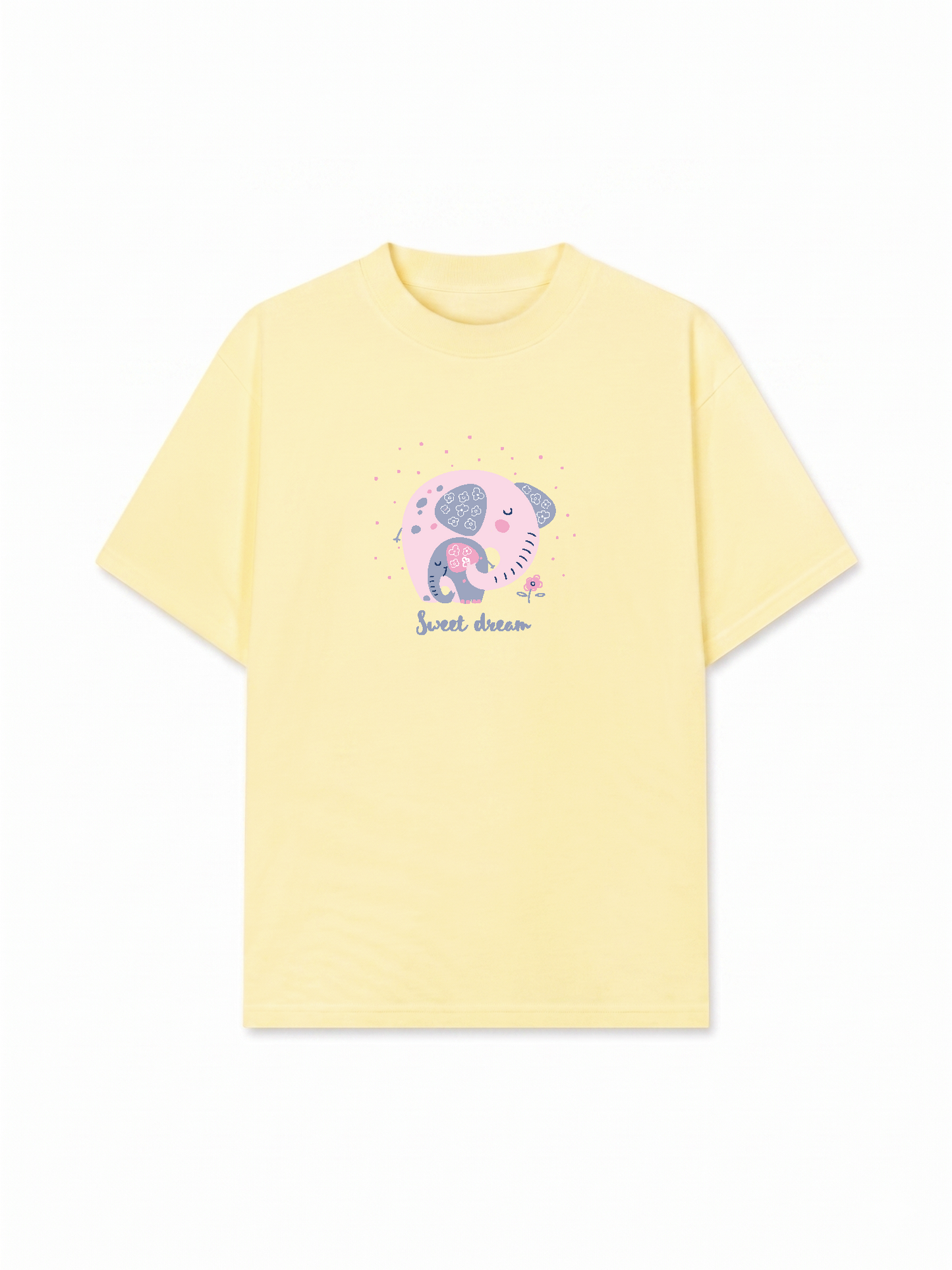 Áo Thun Relaxed Fit Sweet Dream Elephant