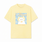 Áo Thun Relaxed Fit A Tiny Bloom Of Happiness Meow