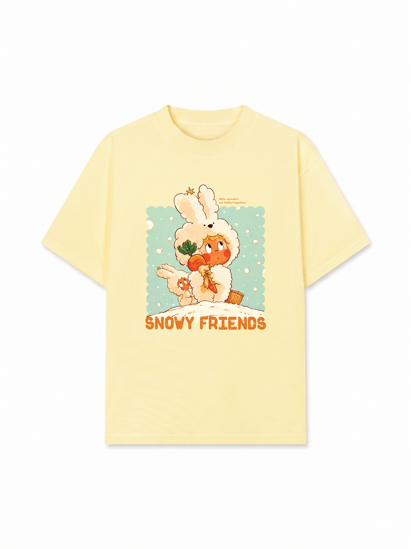 Áo Thun Relaxed Fit Snowy Friends
