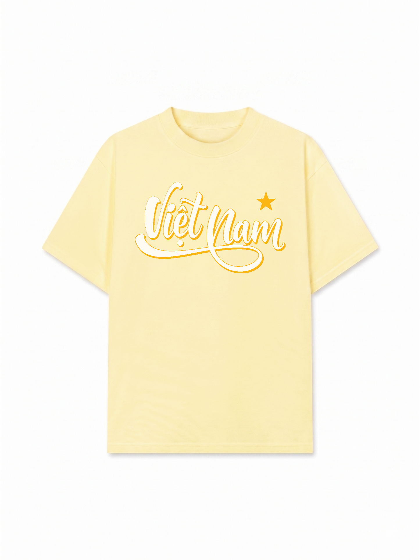 Áo Thun Relaxed Fit Việt Nam Độc Lập Tự Do Hạnh Phúc