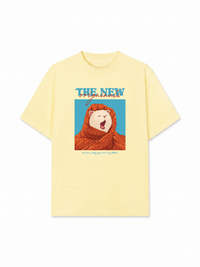 Áo Thun Relaxed Fit Sleepy Bloom Meow