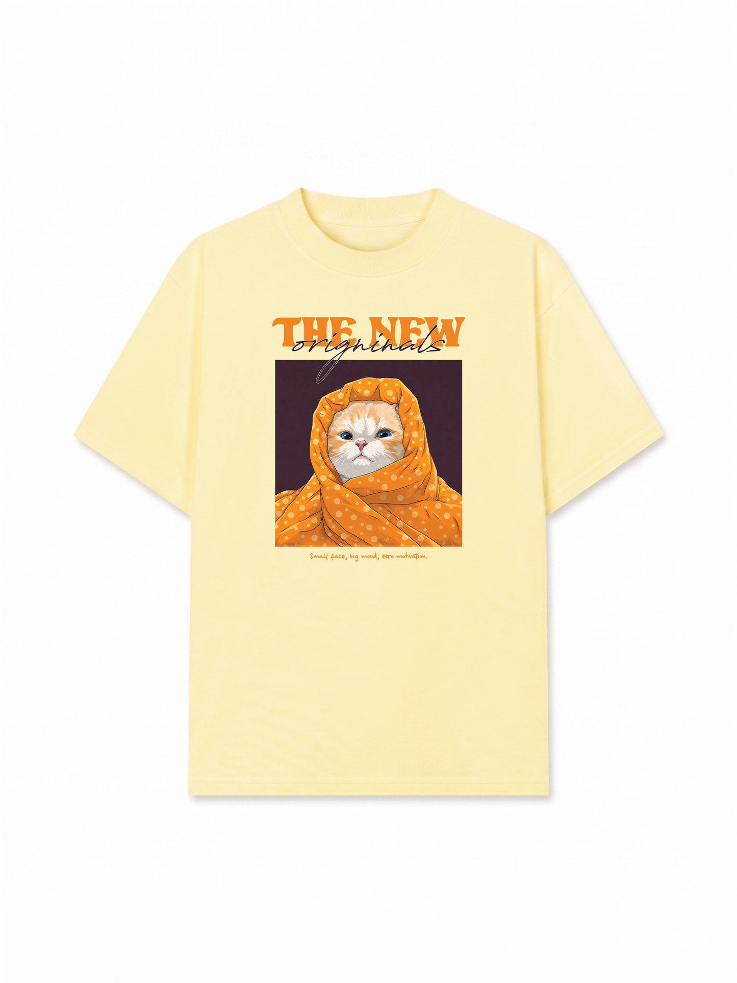 Áo Thun Relaxed Fit Amber Silence Meow