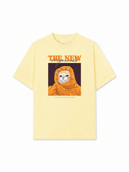 Áo Thun Relaxed Fit Amber Silence Meow