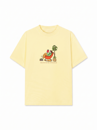 Áo Thun Relaxed Fit Không Thích Náo Nhiệt, Chỉ Thích Bình Yên