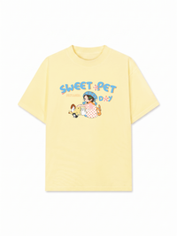 Áo Thun Relaxed Fit Sweet Pet Day
