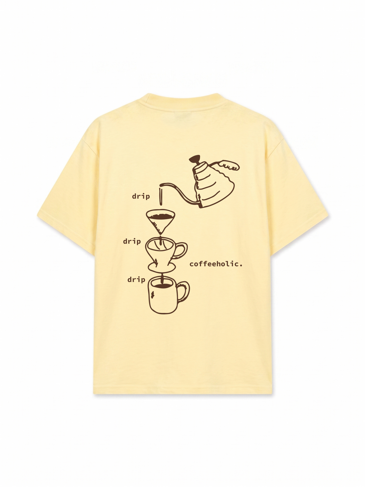 Áo Thun Relaxed Fit Coffeeholic