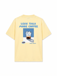 Áo Thun Relaxed Fit Less Talk More Coffee