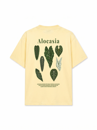 Áo Thun Relaxed Fit Tropical Alocasia Quote