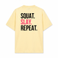 Áo Thun Relaxed Fit Squat Slay Repeat
