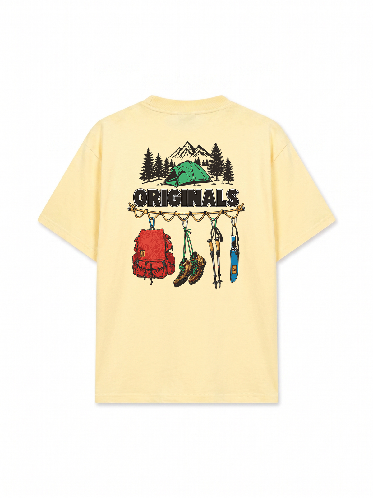 Áo Thun Relaxed Fit Trekking Time Originals