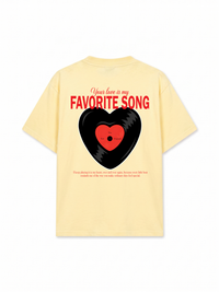 Áo Thun Relaxed Fit Favorite Song