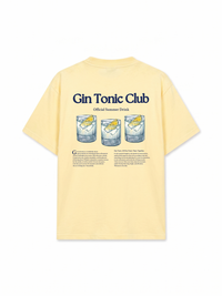 Áo Thun Relaxed Fit Gin Tonic Club