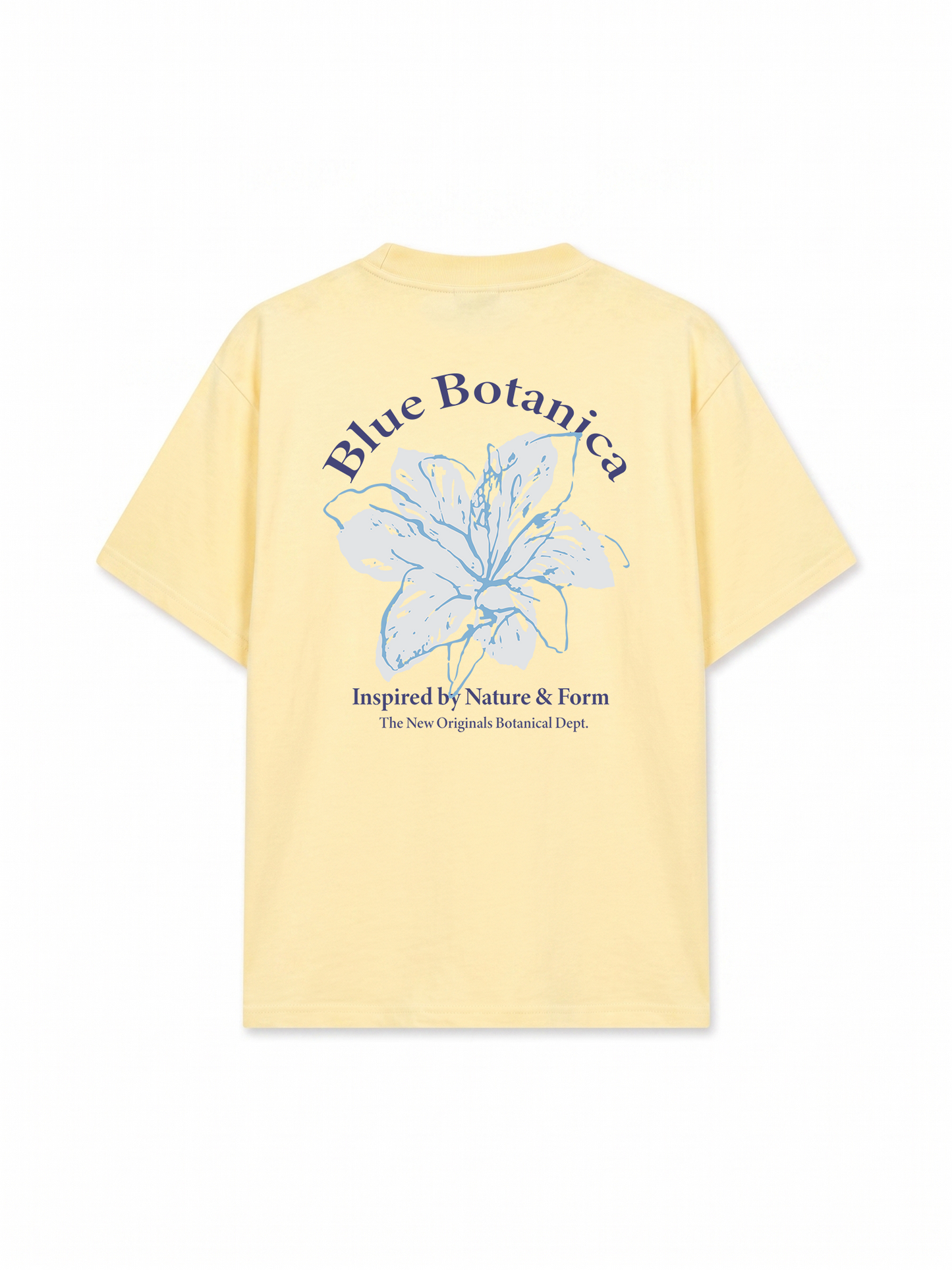 Áo Thun Relaxed Fit Blue Botanica