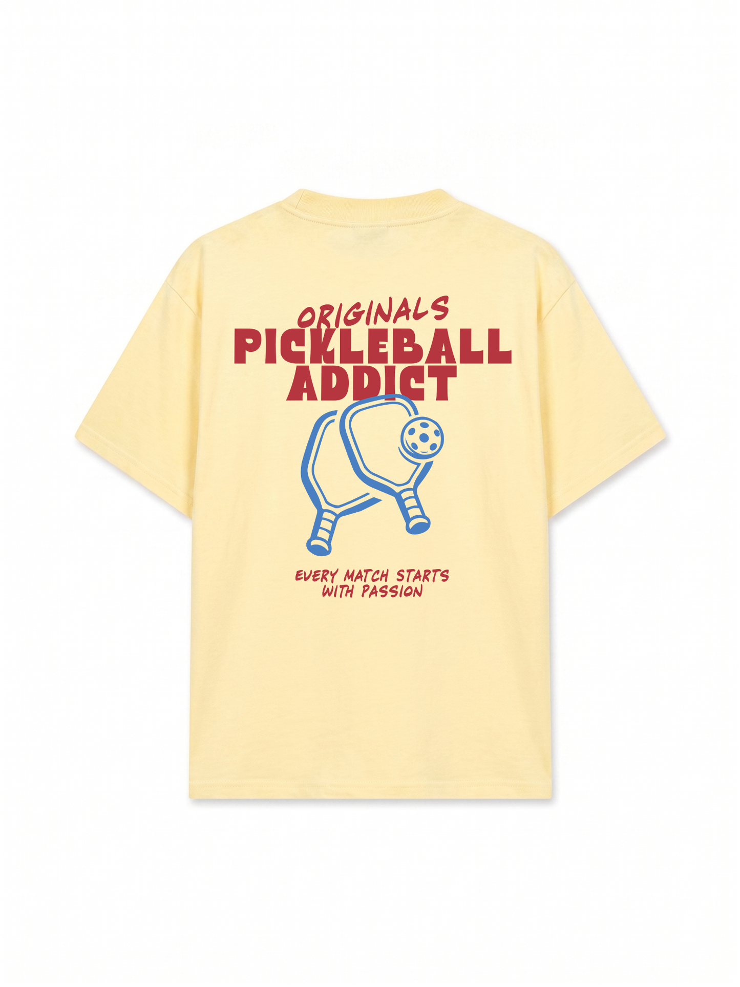 Áo Thun Relaxed Fit Pickleball Addict