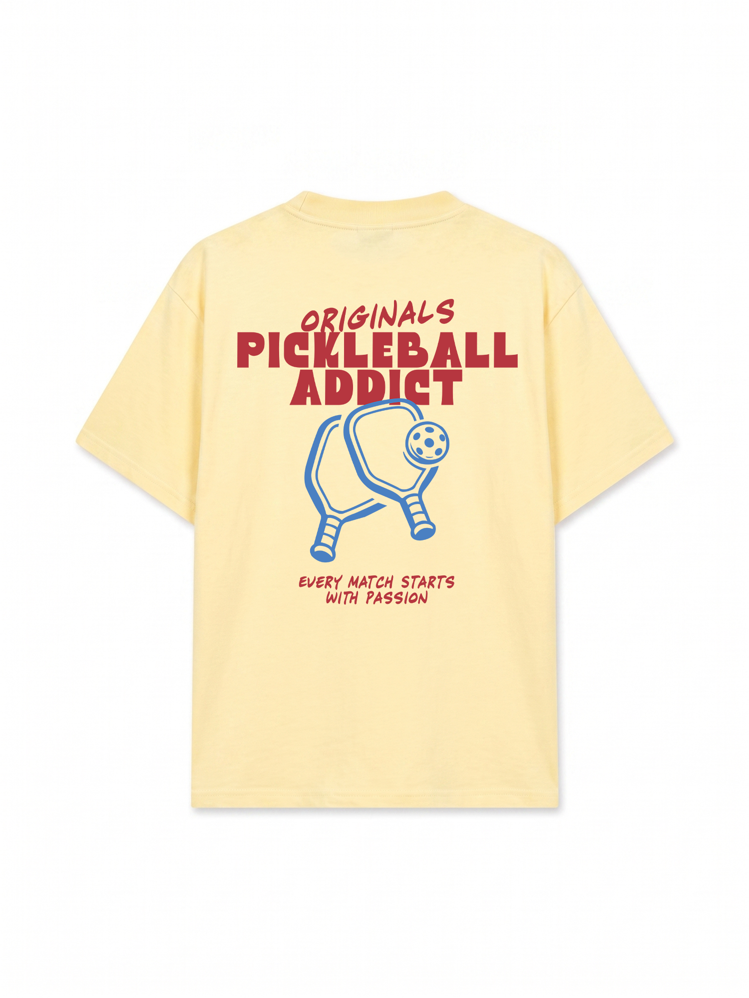 Áo Thun Relaxed Fit Pickleball Addict