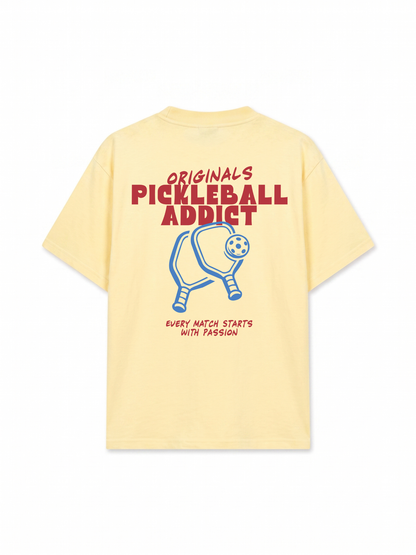 Áo Thun Relaxed Fit Pickleball Addict