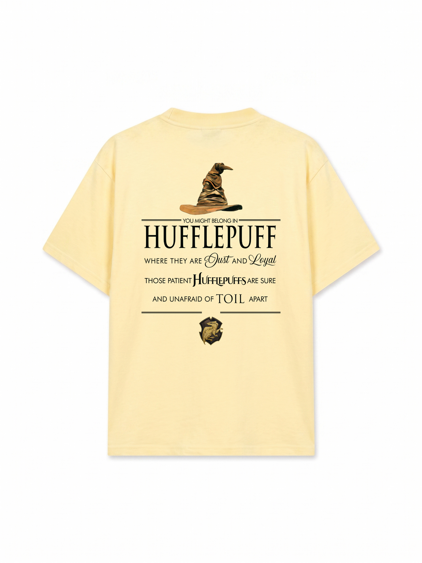Áo Thun Relaxed Fit Hufflepuff Chosen