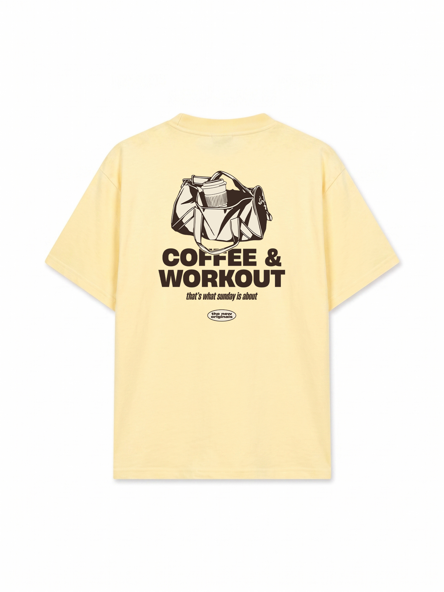 Áo Thun Relaxed Fit Coffee & Workout