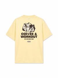 Áo Thun Relaxed Fit Coffee & Workout