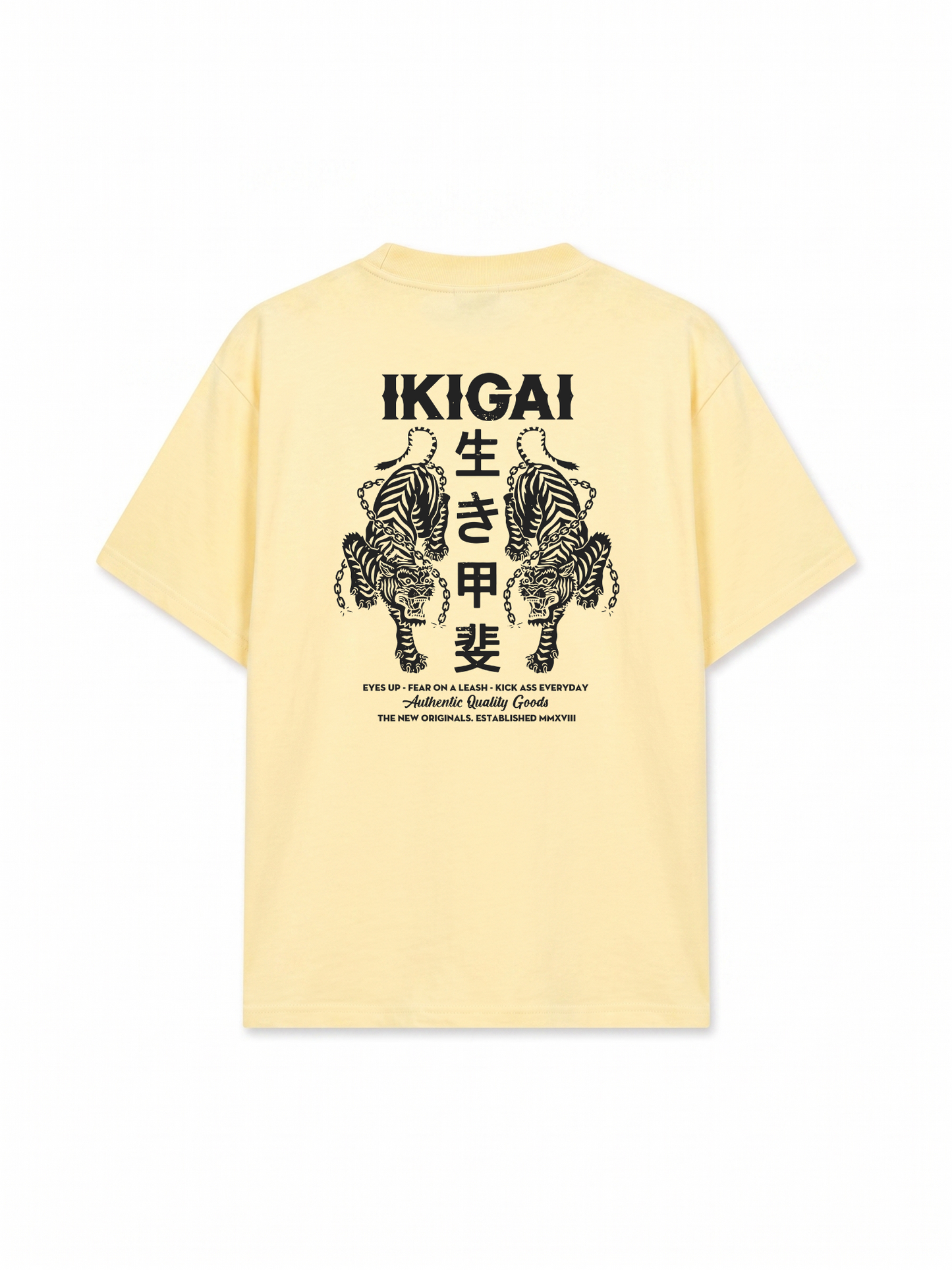 Áo Thun Relaxed Fit Ikigai Eyes Up